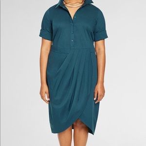 Universal Standard Danielle shirt XS Teal